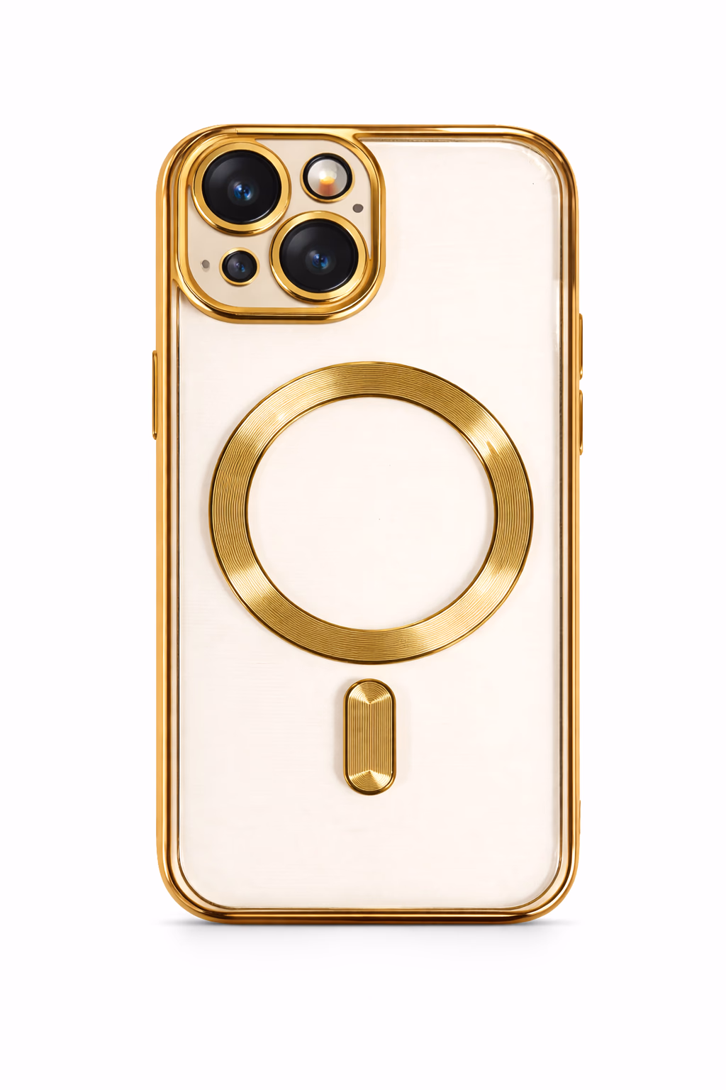 iPhone 15 - Chrome Magsafe + Lens Protection - Gold